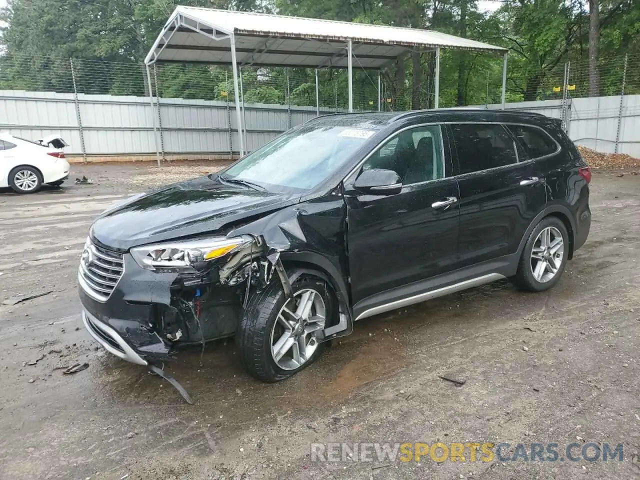 1 fotografías del automóvil dañado KM8SR4HF3KU309788 HYUNDAI SANTA FE 2019