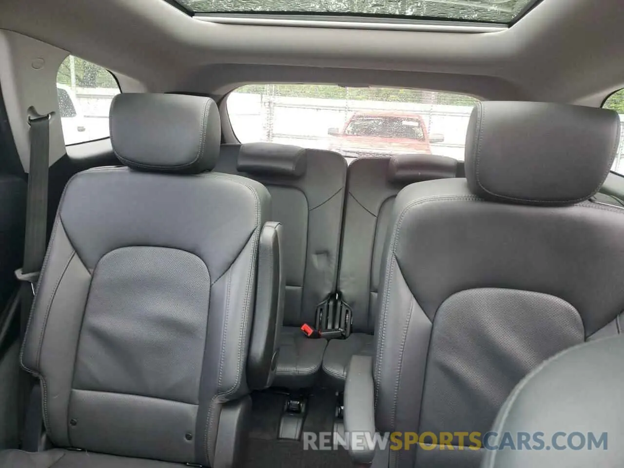10 fotografías del automóvil dañado KM8SR4HF3KU309788 HYUNDAI SANTA FE 2019