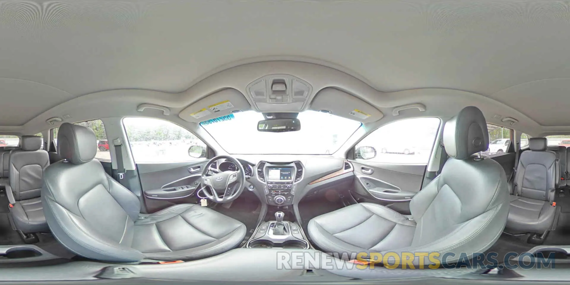16 fotografías del automóvil dañado KM8SR4HF3KU309788 HYUNDAI SANTA FE 2019