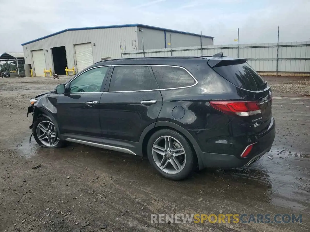 2 fotografías del automóvil dañado KM8SR4HF3KU309788 HYUNDAI SANTA FE 2019