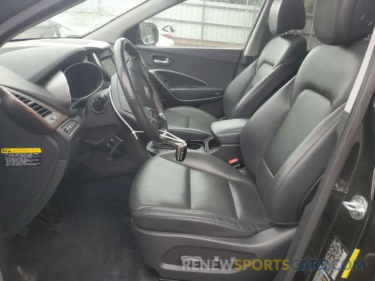 7 fotografías del automóvil dañado KM8SR4HF3KU309788 HYUNDAI SANTA FE 2019