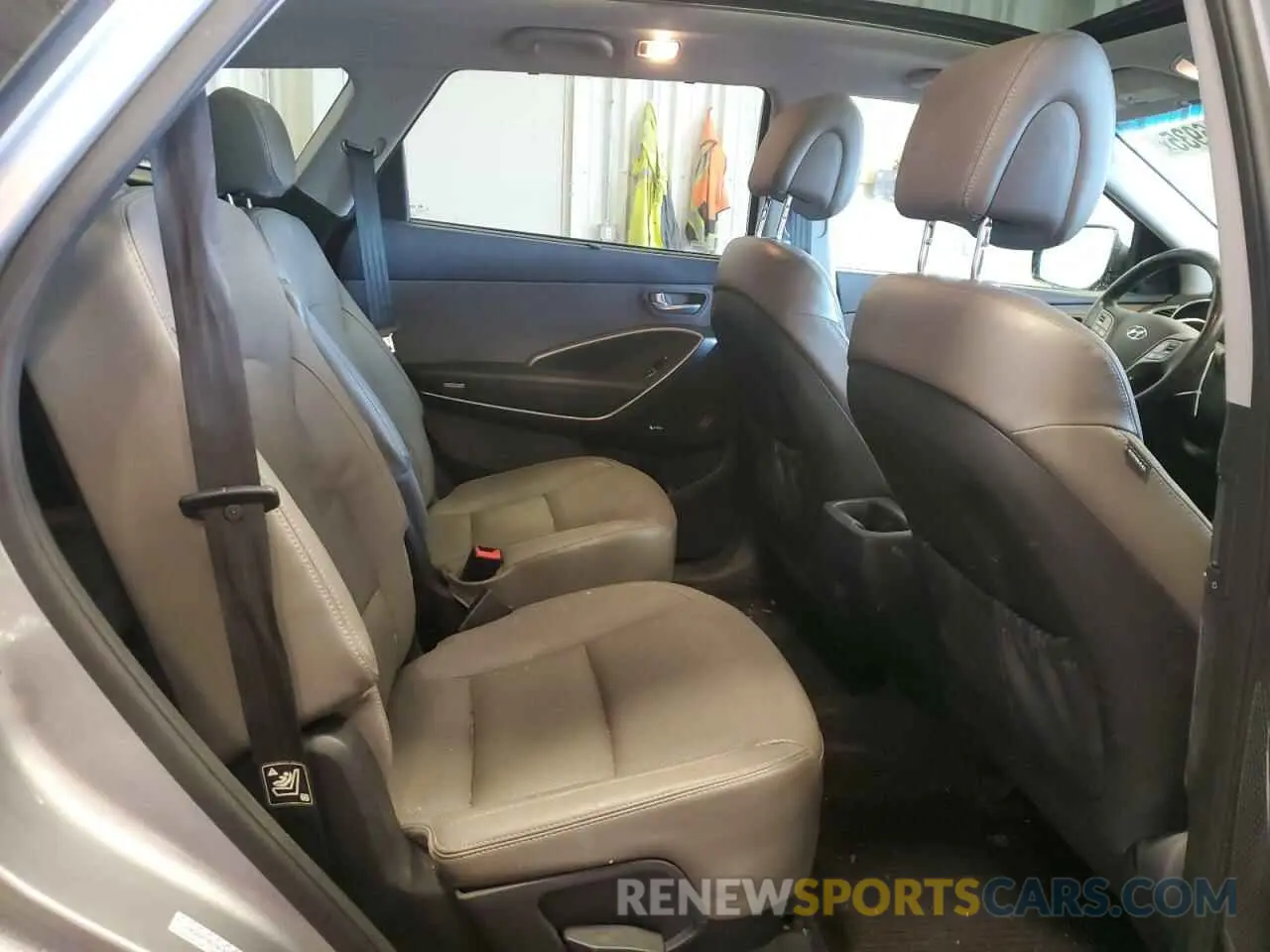 11 fotografías del automóvil dañado KM8SRDHF9KU301033 HYUNDAI SANTA FE 2019