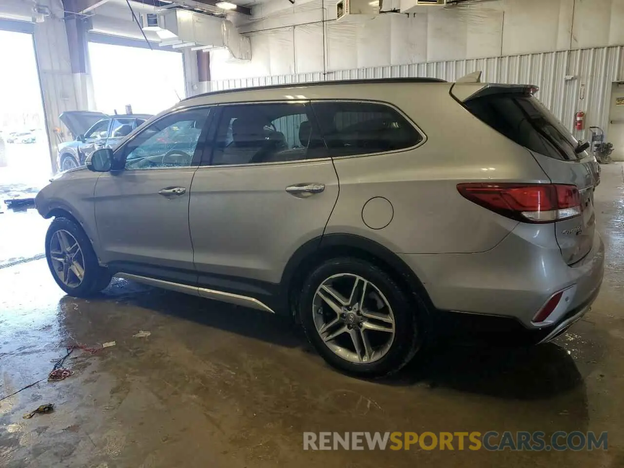 2 fotografías del automóvil dañado KM8SRDHF9KU301033 HYUNDAI SANTA FE 2019