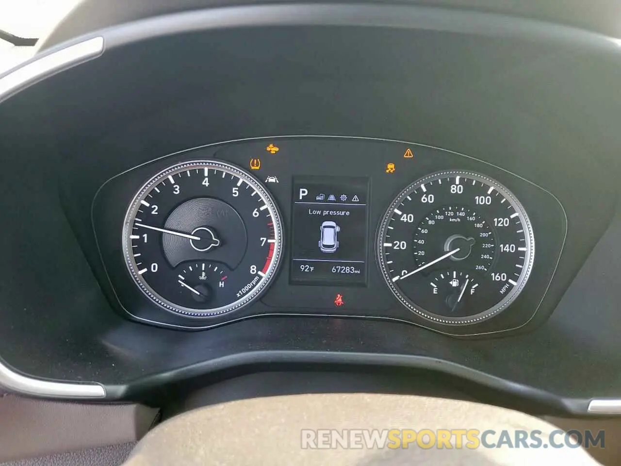 9 fotografías del automóvil dañado 5NMS23AD0LH160048 HYUNDAI SANTA FE 2020