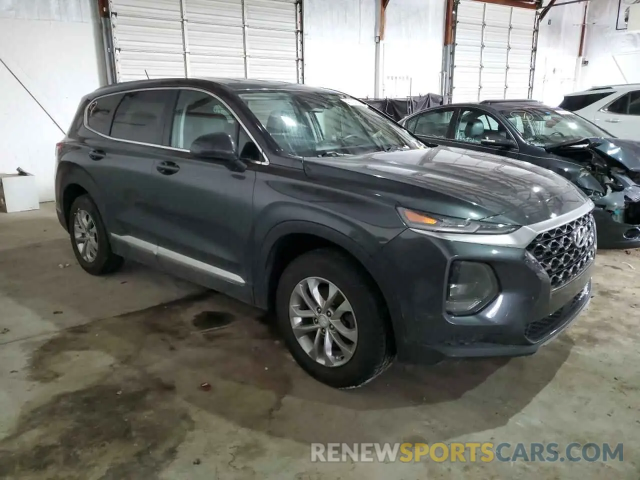 4 fotografías del automóvil dañado 5NMS23AD0LH229935 HYUNDAI SANTA FE 2020