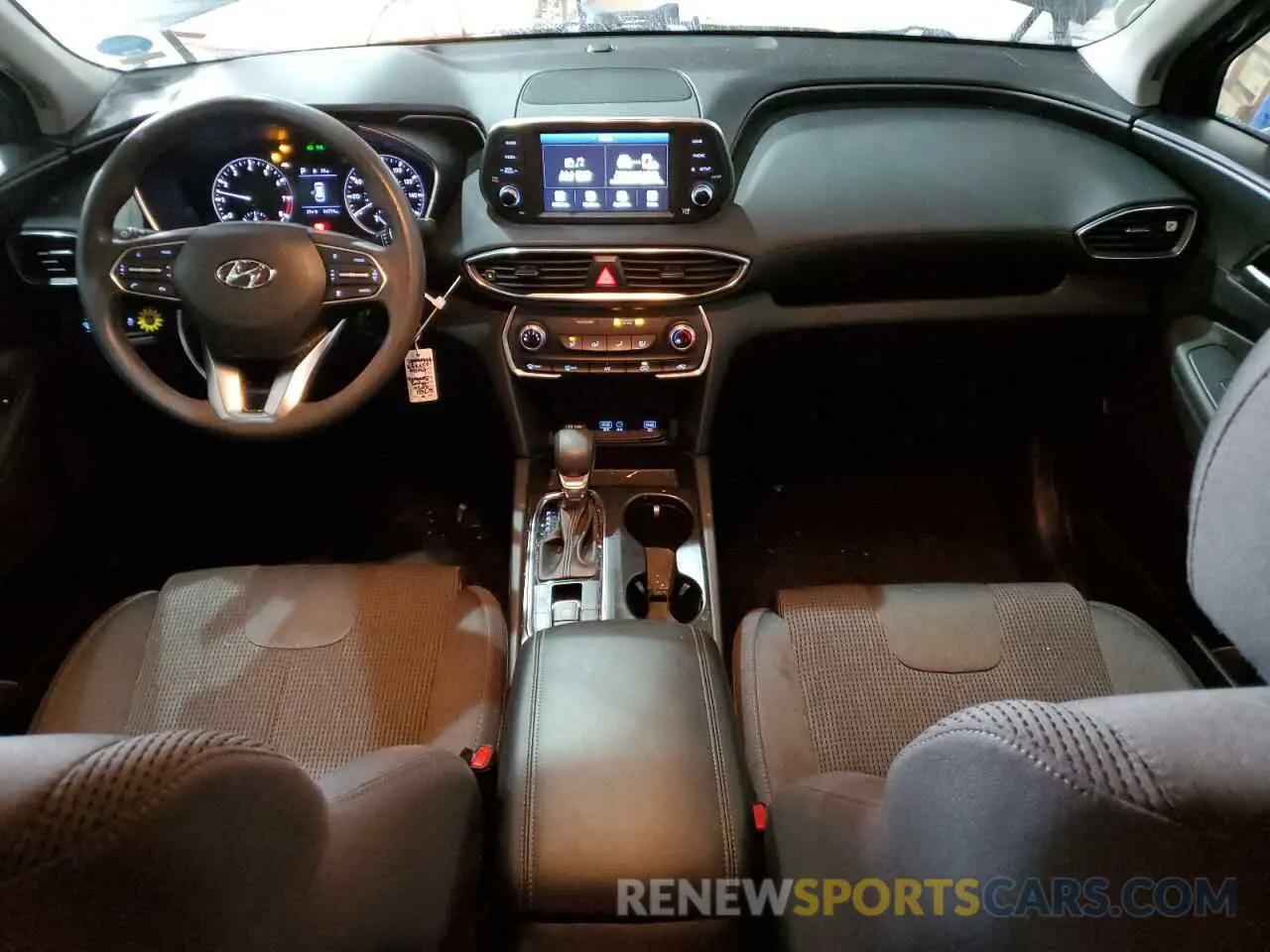 8 fotografías del automóvil dañado 5NMS23AD0LH229935 HYUNDAI SANTA FE 2020