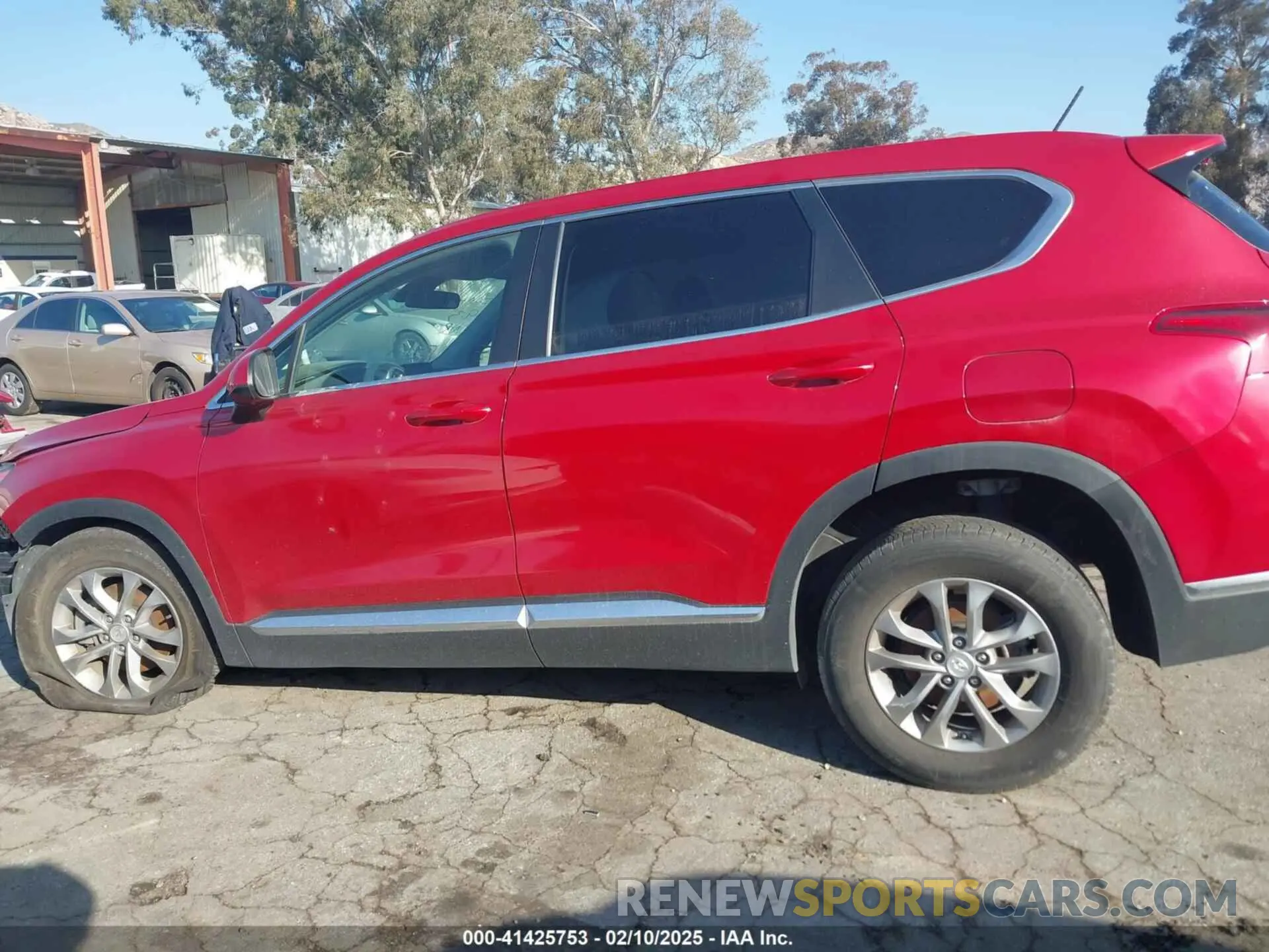 15 fotografías del automóvil dañado 5NMS23AD1LH137619 HYUNDAI SANTA FE 2020
