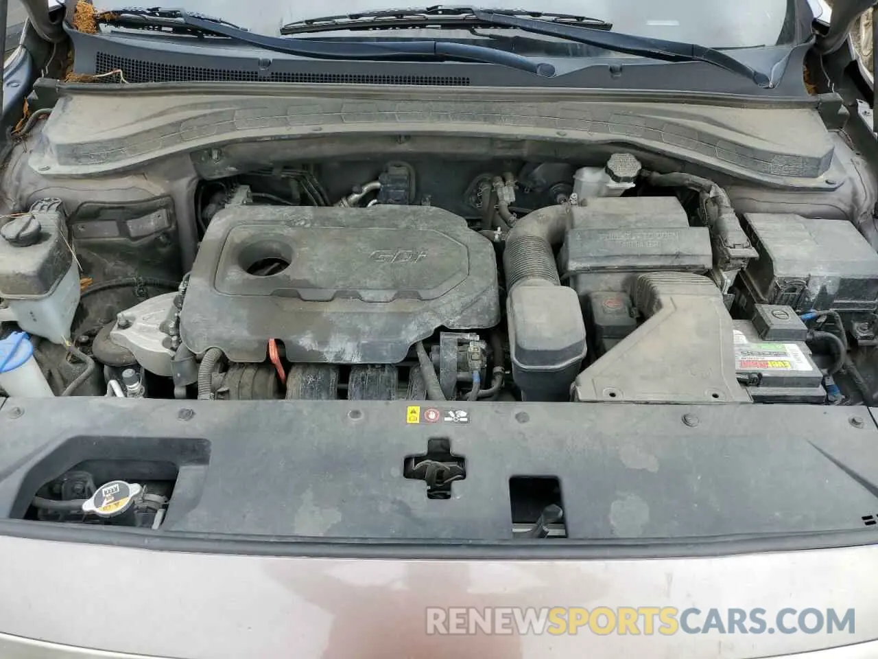 11 fotografías del automóvil dañado 5NMS23AD2LH218385 HYUNDAI SANTA FE 2020