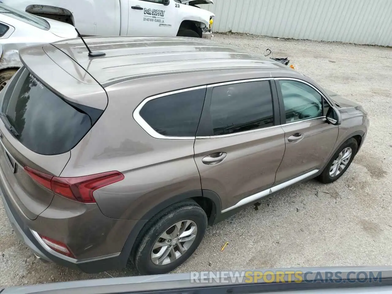 3 fotografías del automóvil dañado 5NMS23AD2LH218385 HYUNDAI SANTA FE 2020