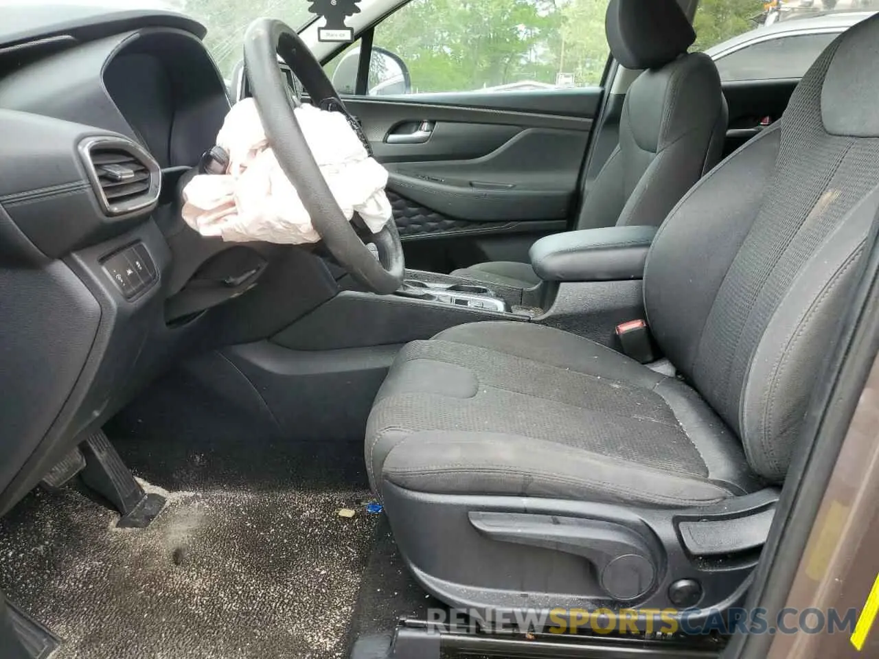 7 fotografías del automóvil dañado 5NMS23AD2LH218385 HYUNDAI SANTA FE 2020
