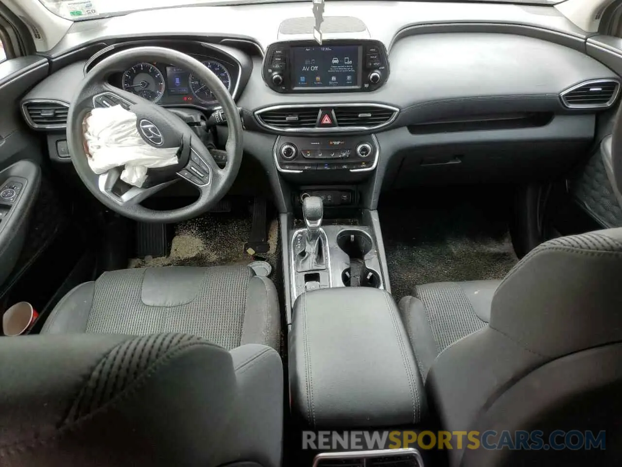 8 fotografías del automóvil dañado 5NMS23AD2LH218385 HYUNDAI SANTA FE 2020