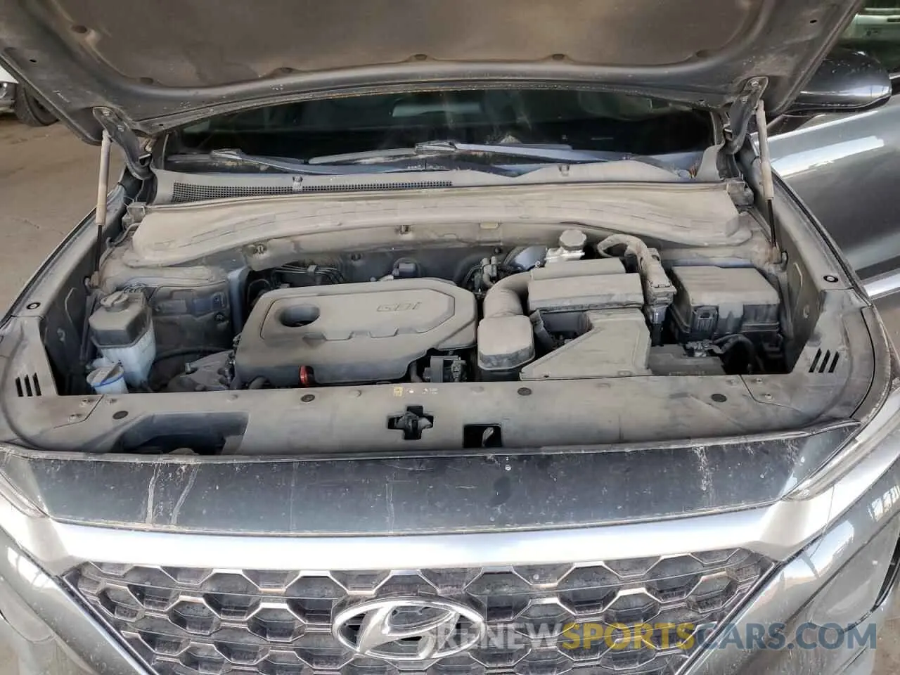 11 fotografías del automóvil dañado 5NMS23AD2LH263164 HYUNDAI SANTA FE 2020