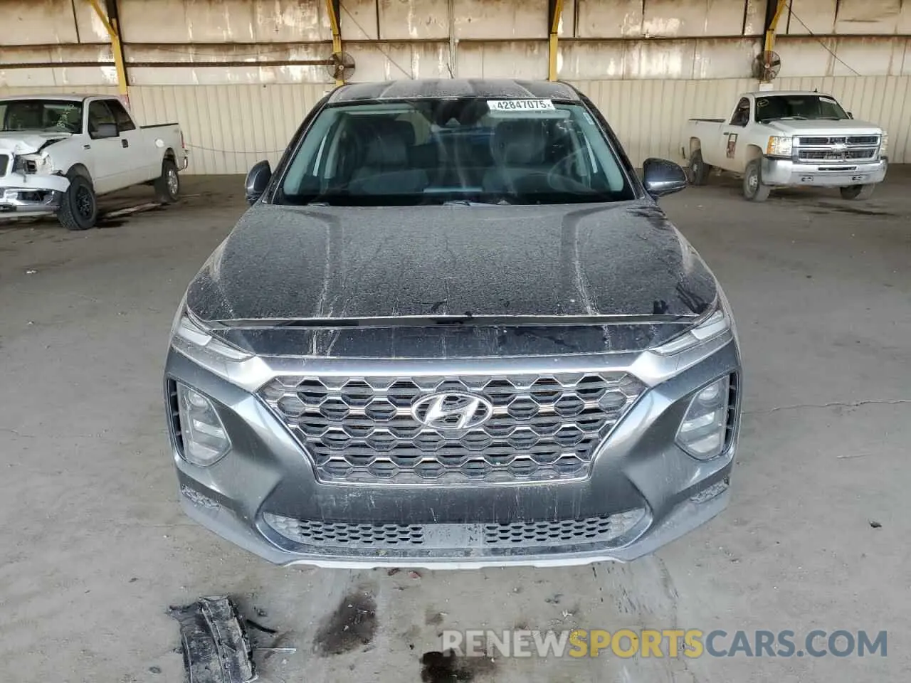 5 fotografías del automóvil dañado 5NMS23AD2LH263164 HYUNDAI SANTA FE 2020