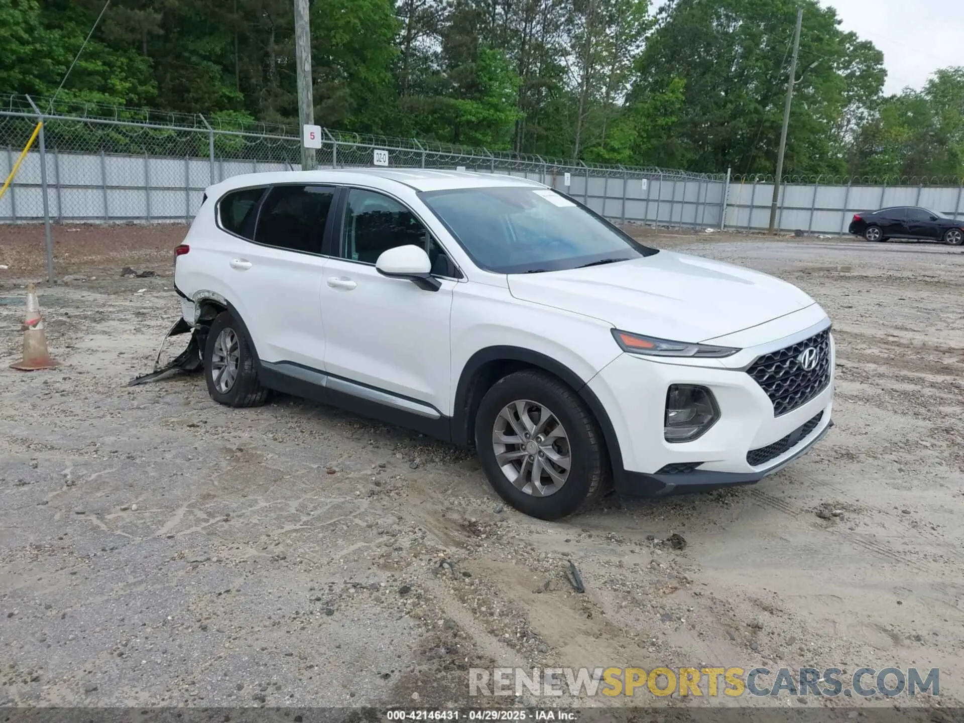 1 fotografías del automóvil dañado 5NMS23AD3LH139100 HYUNDAI SANTA FE 2020