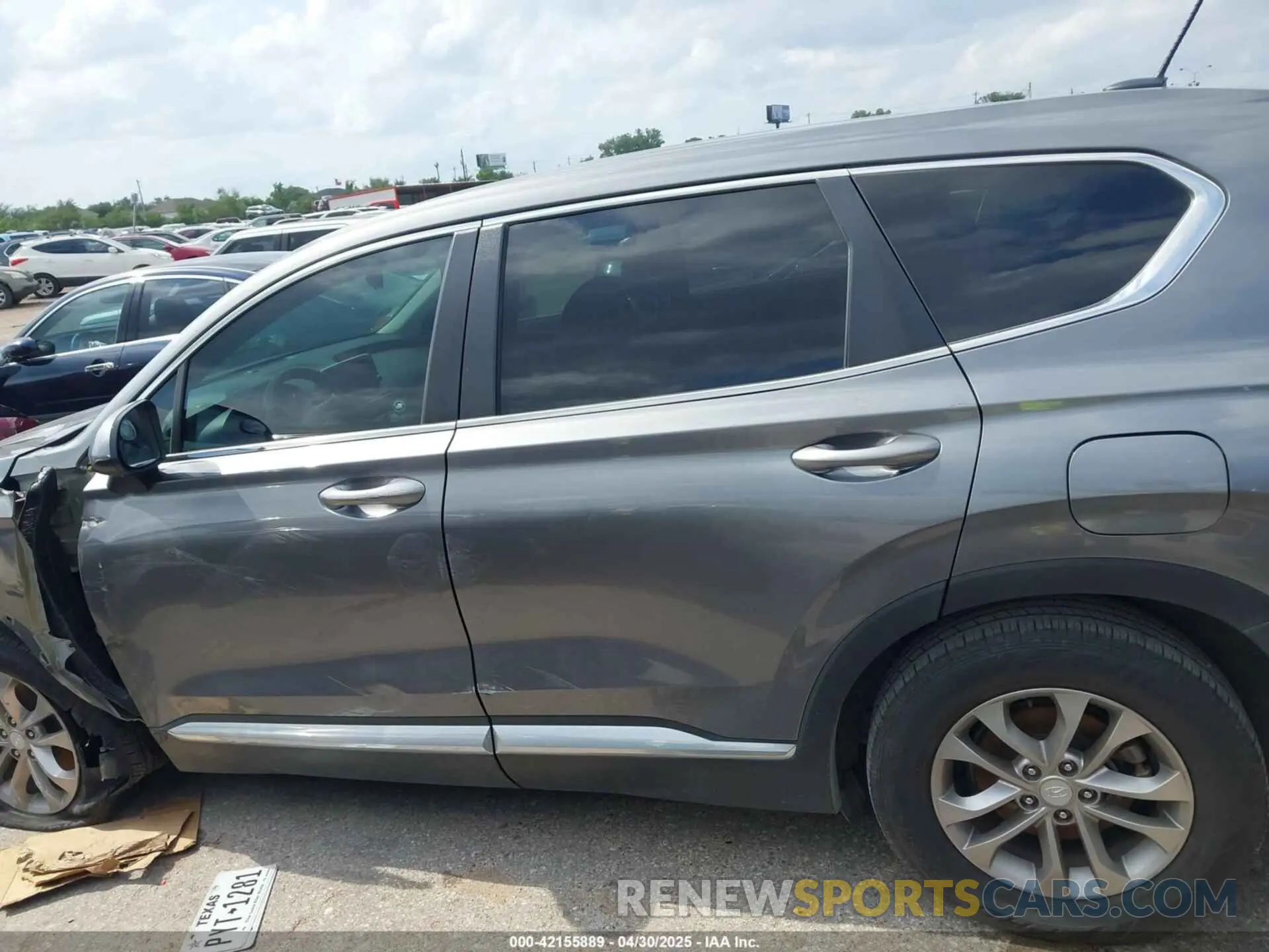 15 fotografías del automóvil dañado 5NMS23AD3LH155930 HYUNDAI SANTA FE 2020