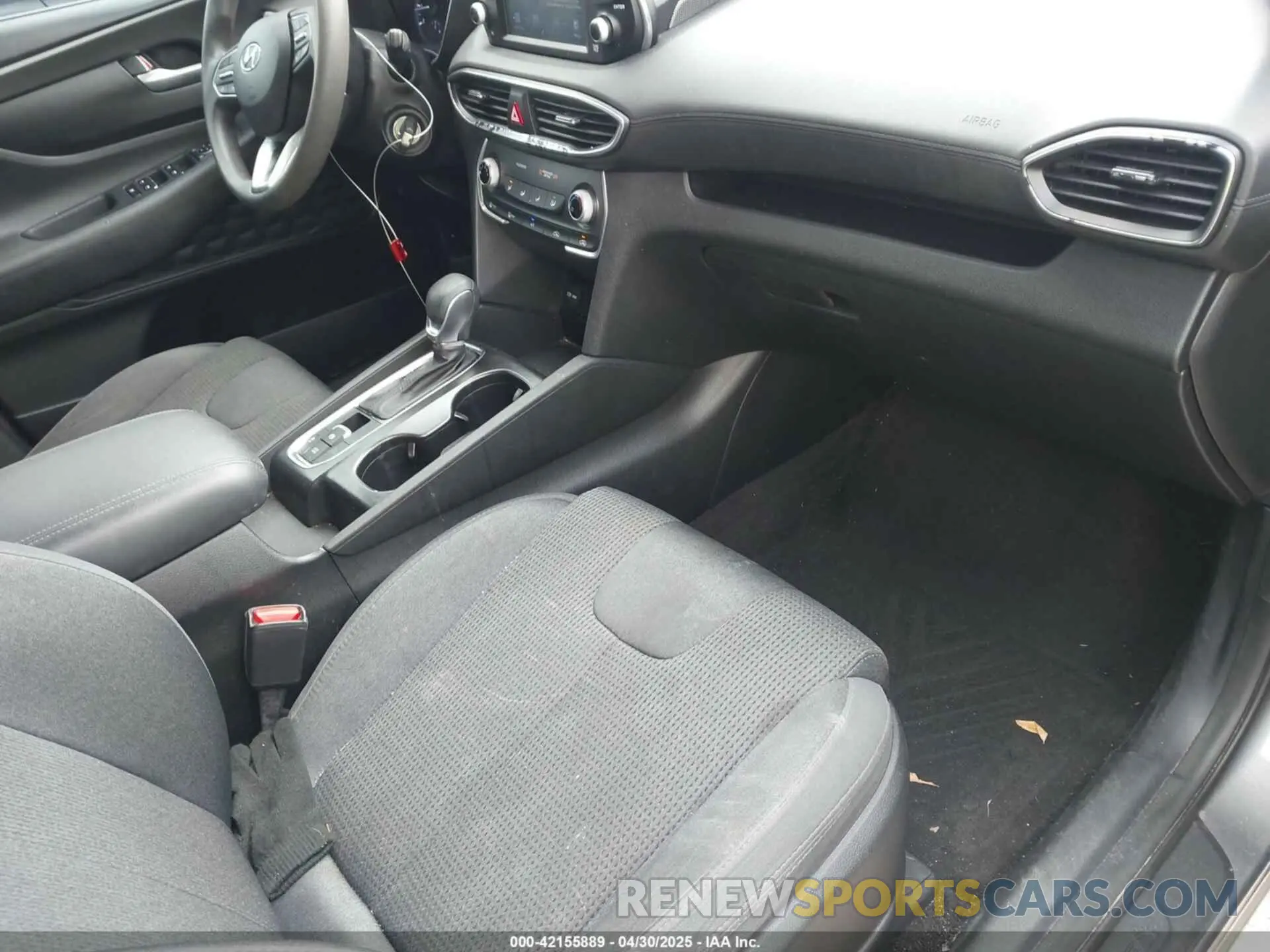 5 fotografías del automóvil dañado 5NMS23AD3LH155930 HYUNDAI SANTA FE 2020