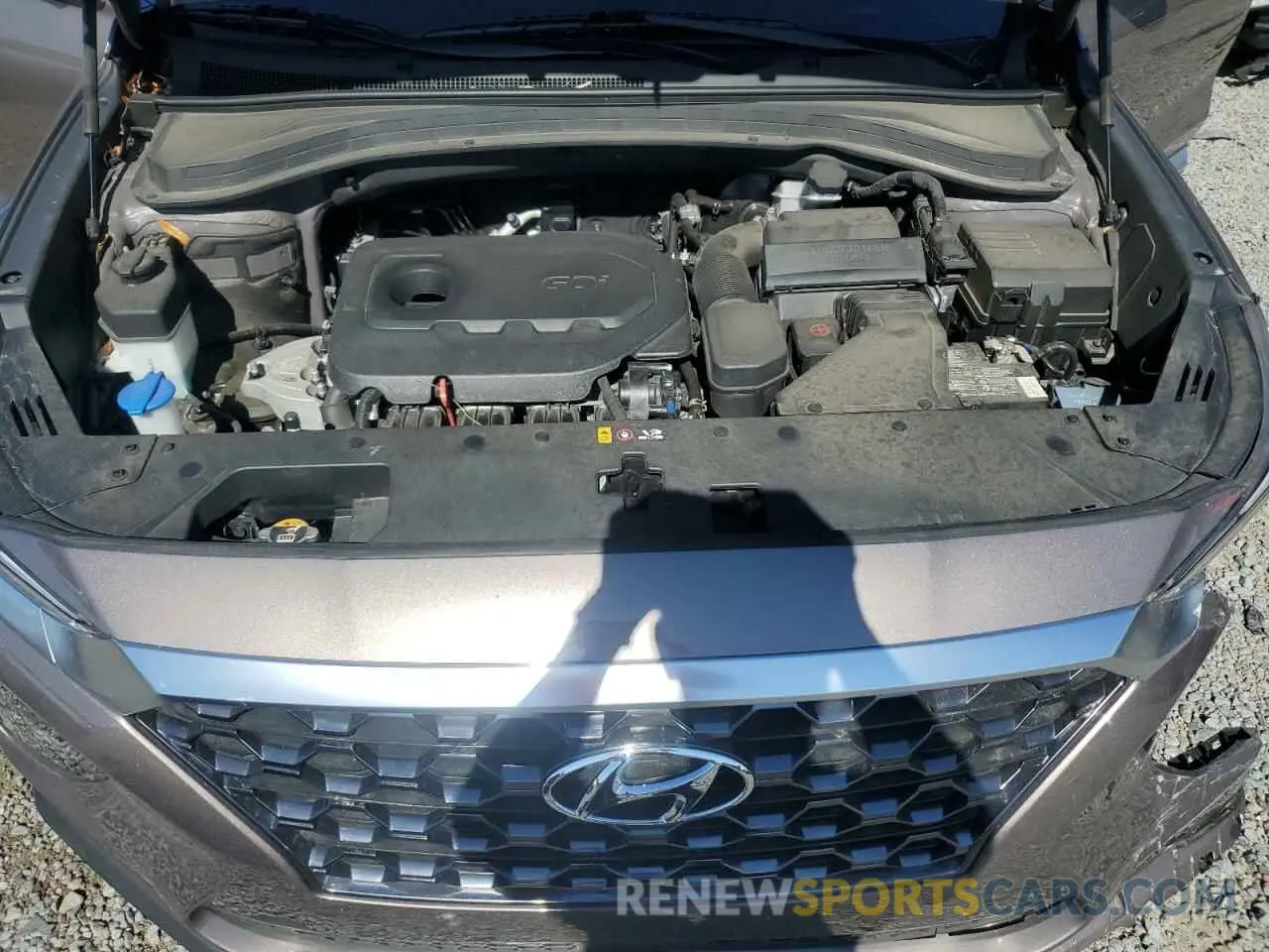 14 fotografías del automóvil dañado 5NMS23AD3LH238984 HYUNDAI SANTA FE 2020