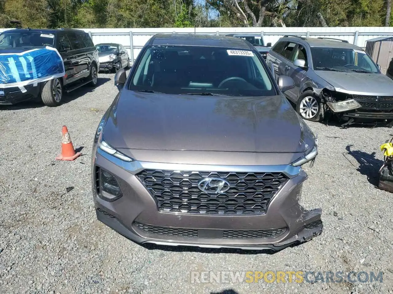 5 fotografías del automóvil dañado 5NMS23AD3LH238984 HYUNDAI SANTA FE 2020