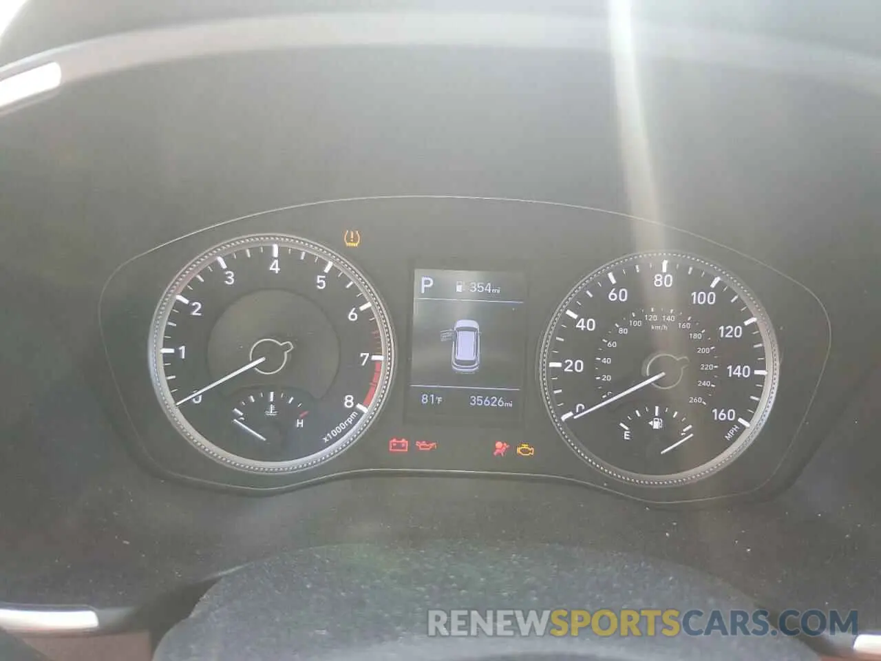 9 fotografías del automóvil dañado 5NMS23AD3LH238984 HYUNDAI SANTA FE 2020