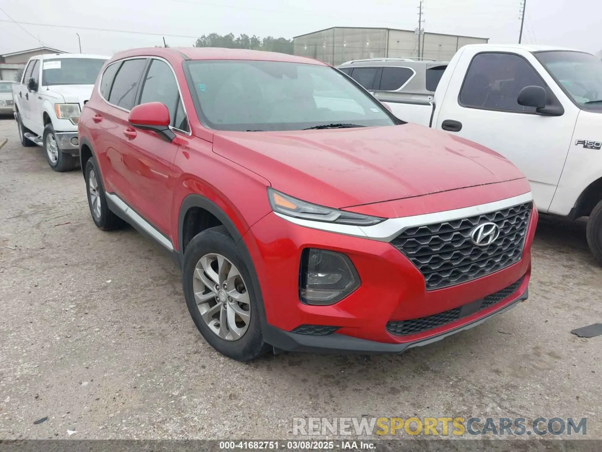 1 fotografías del automóvil dañado 5NMS23AD3LH242758 HYUNDAI SANTA FE 2020