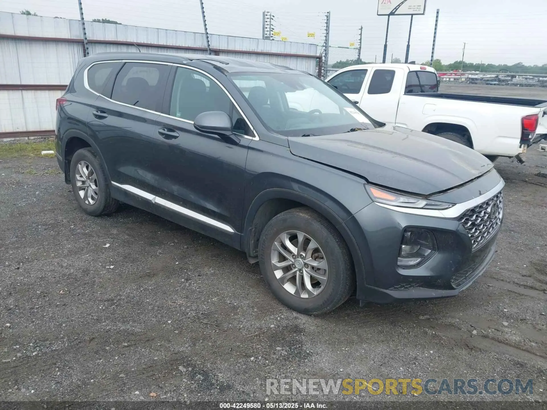 1 fotografías del automóvil dañado 5NMS23AD3LH261343 HYUNDAI SANTA FE 2020