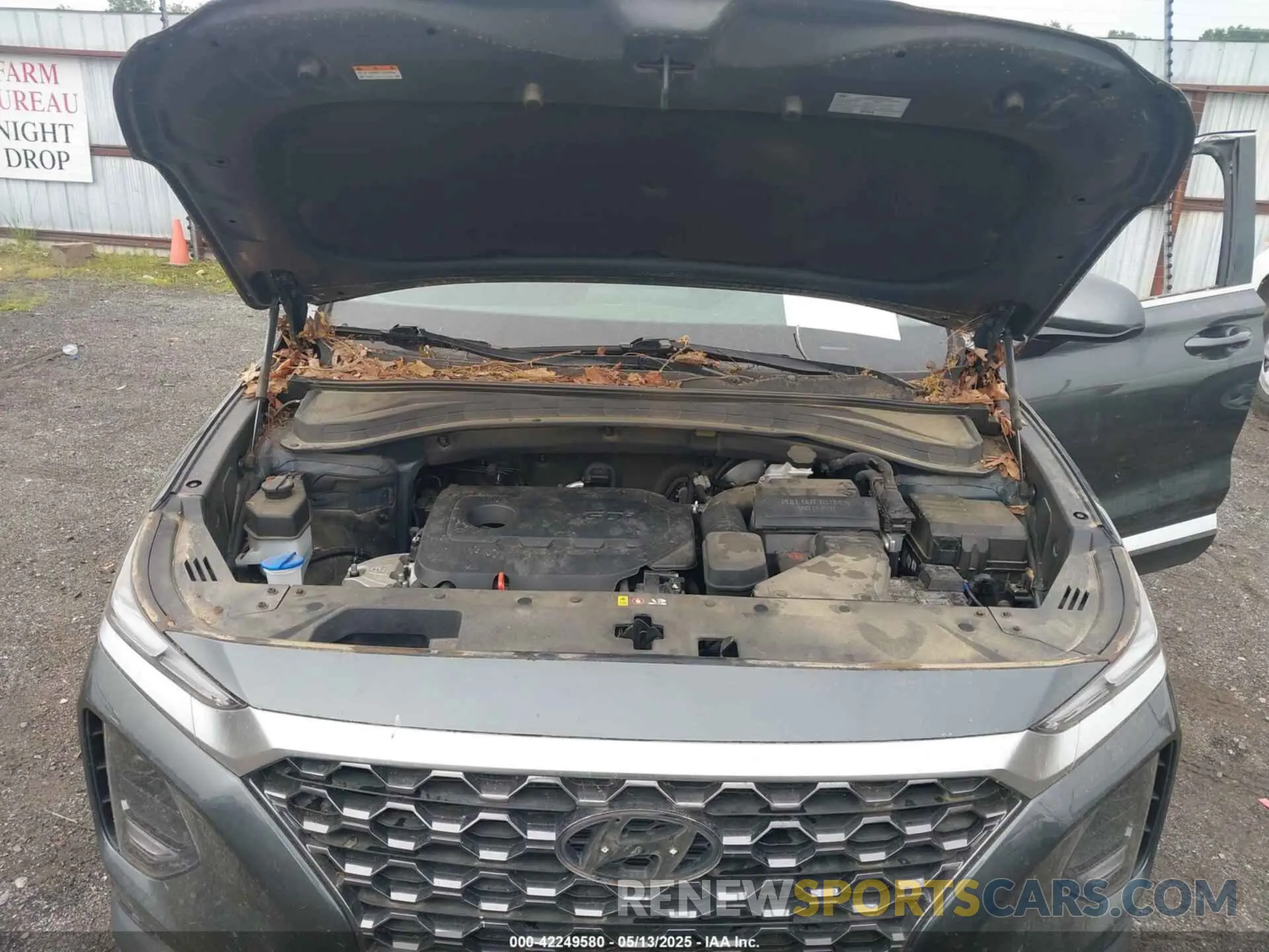 10 fotografías del automóvil dañado 5NMS23AD3LH261343 HYUNDAI SANTA FE 2020