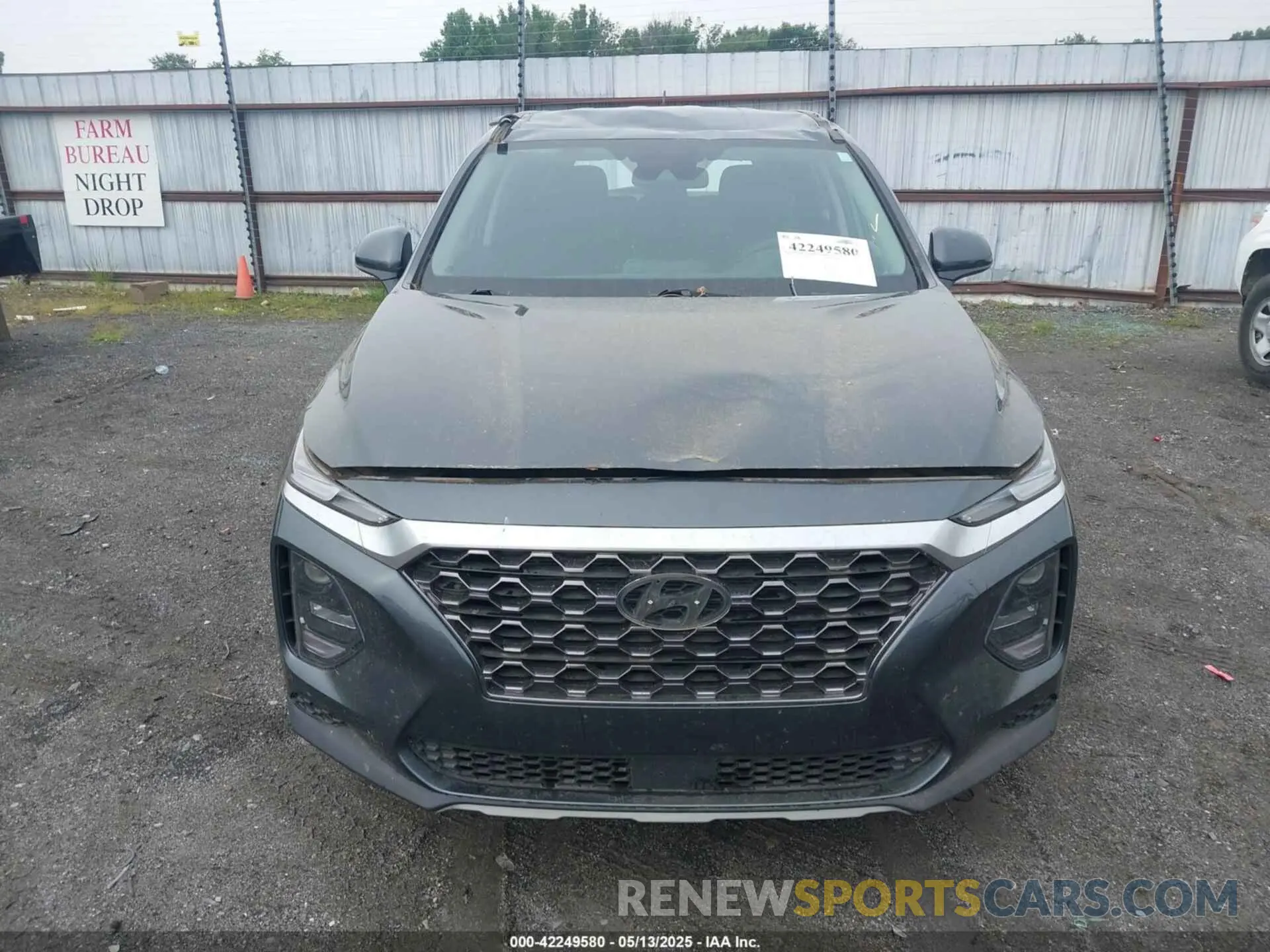12 fotografías del automóvil dañado 5NMS23AD3LH261343 HYUNDAI SANTA FE 2020