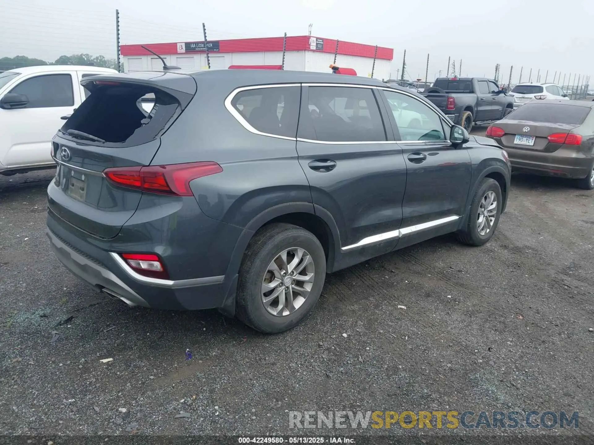 4 fotografías del automóvil dañado 5NMS23AD3LH261343 HYUNDAI SANTA FE 2020
