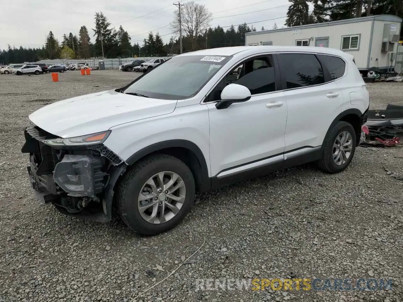 1 fotografías del automóvil dañado 5NMS23AD3LH278515 HYUNDAI SANTA FE 2020