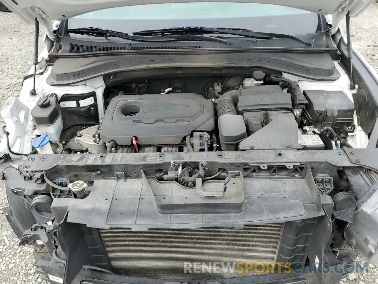 12 fotografías del automóvil dañado 5NMS23AD3LH278515 HYUNDAI SANTA FE 2020