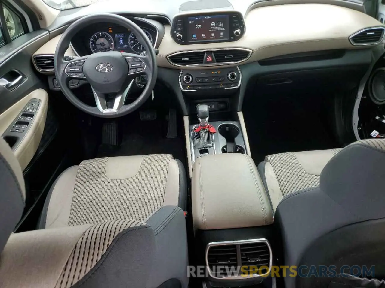 8 fotografías del automóvil dañado 5NMS23AD3LH278515 HYUNDAI SANTA FE 2020