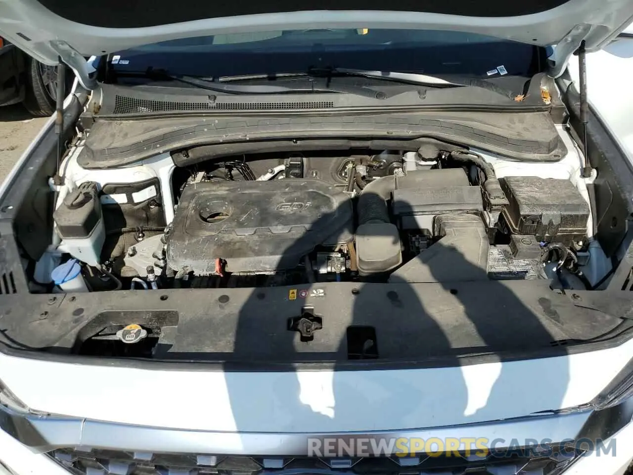 12 fotografías del automóvil dañado 5NMS23AD3LH285366 HYUNDAI SANTA FE 2020