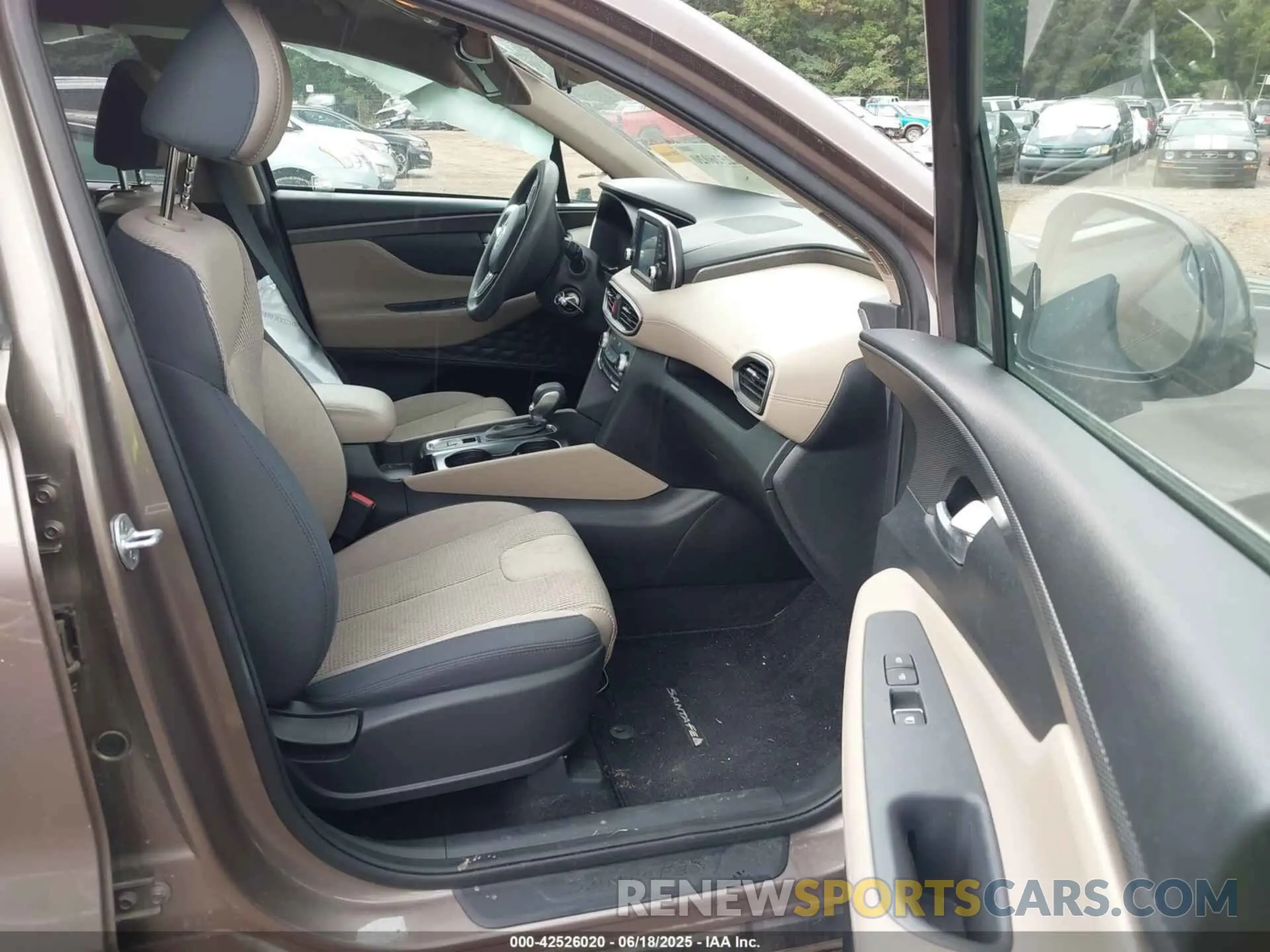 5 fotografías del automóvil dañado 5NMS23AD4LH142202 HYUNDAI SANTA FE 2020