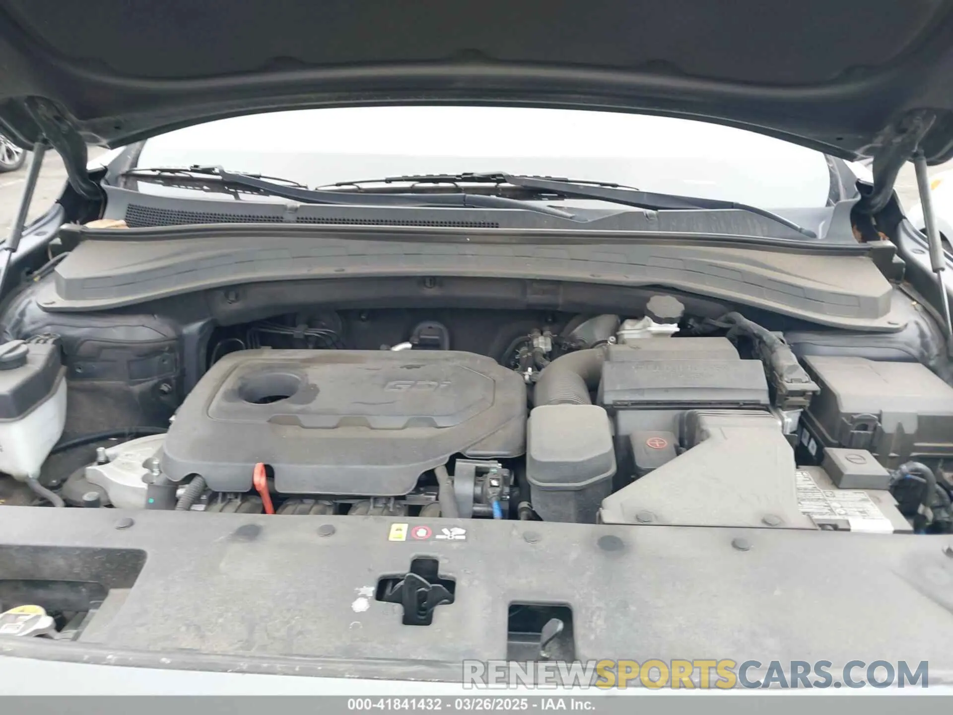 10 fotografías del automóvil dañado 5NMS23AD5LH187715 HYUNDAI SANTA FE 2020