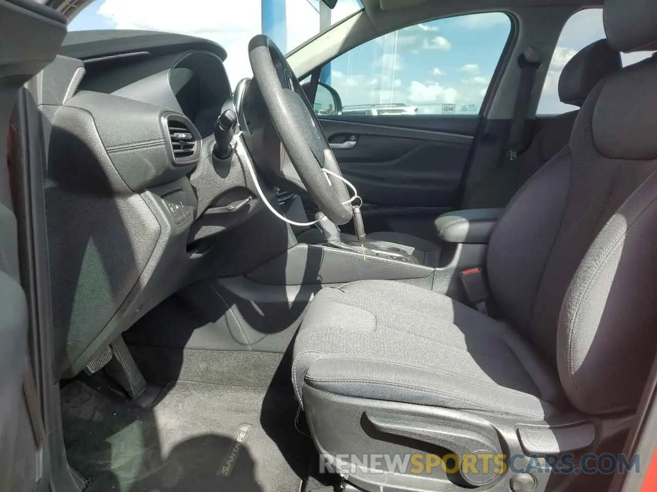 7 fotografías del automóvil dañado 5NMS23AD6LH167828 HYUNDAI SANTA FE 2020