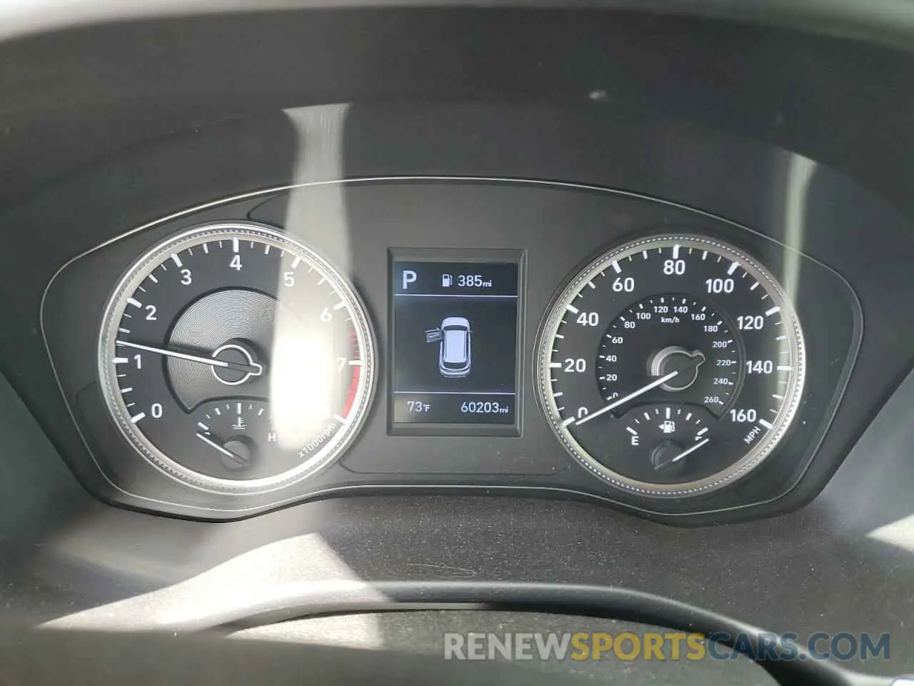 9 fotografías del automóvil dañado 5NMS23AD6LH167828 HYUNDAI SANTA FE 2020