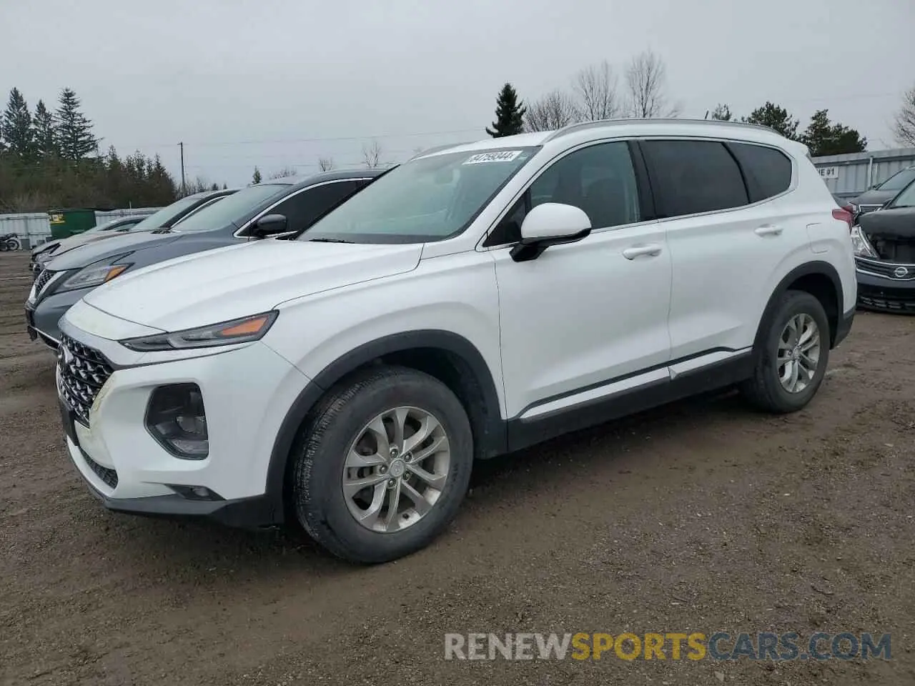 1 fotografías del automóvil dañado 5NMS23AD6LH276659 HYUNDAI SANTA FE 2020
