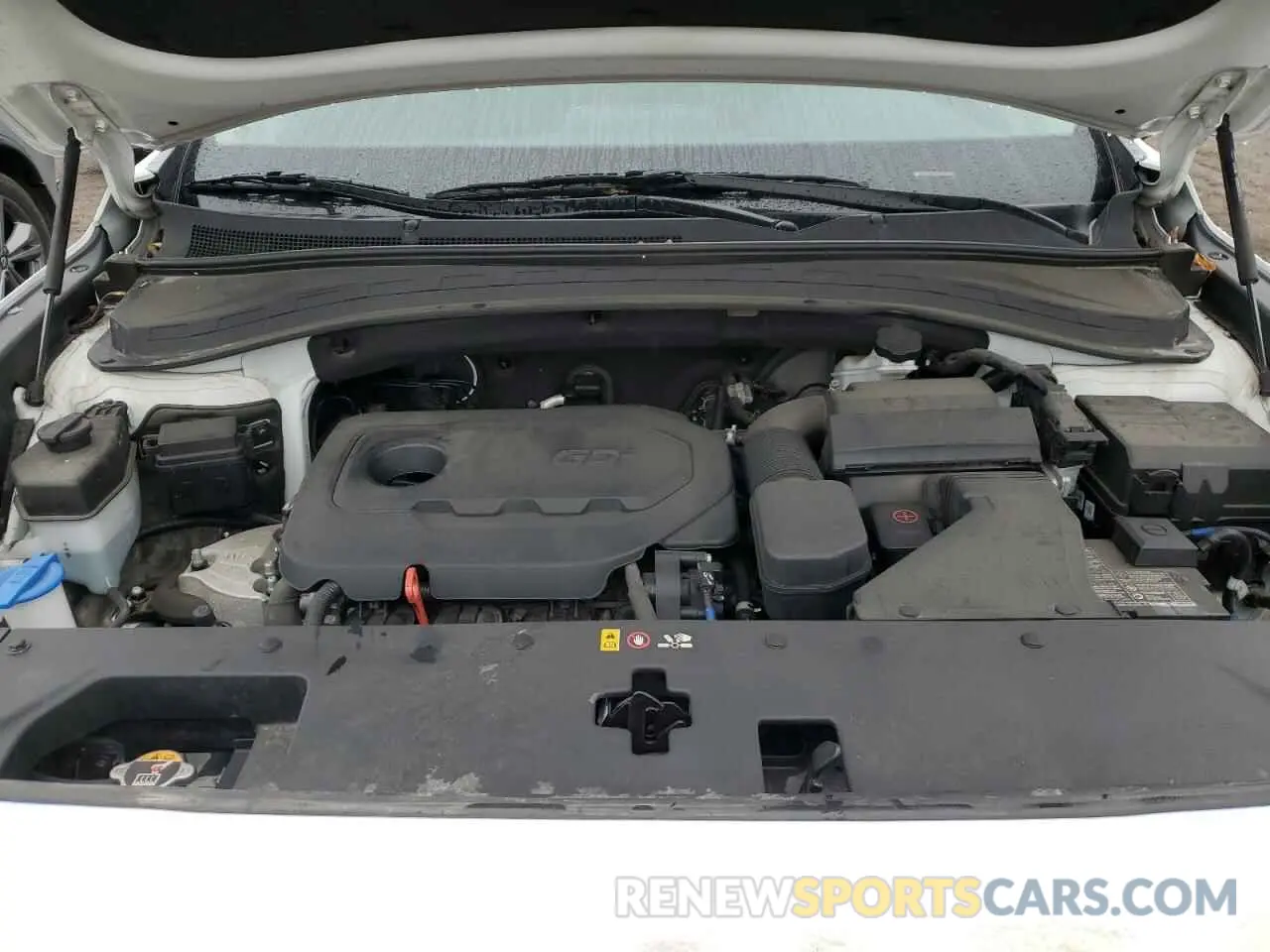 12 fotografías del automóvil dañado 5NMS23AD6LH276659 HYUNDAI SANTA FE 2020