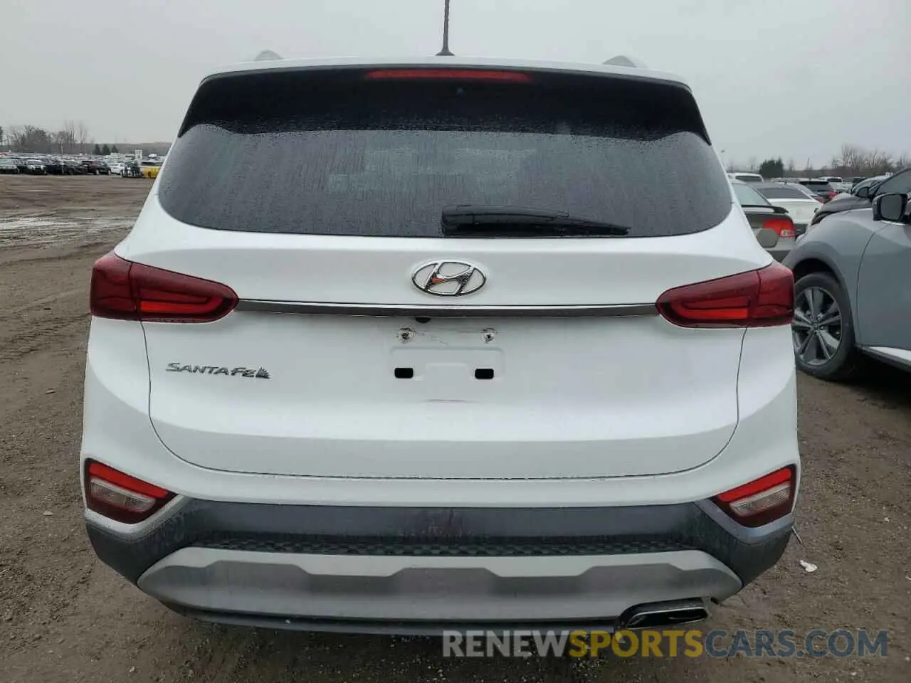 6 fotografías del automóvil dañado 5NMS23AD6LH276659 HYUNDAI SANTA FE 2020