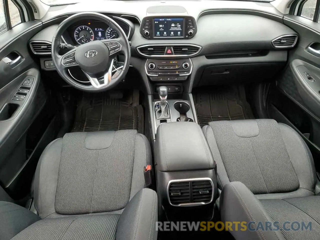 8 fotografías del automóvil dañado 5NMS23AD6LH276659 HYUNDAI SANTA FE 2020