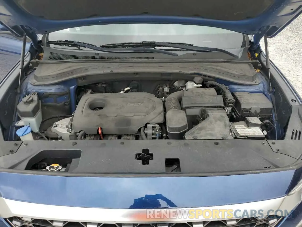 12 fotografías del automóvil dañado 5NMS23AD7LH142873 HYUNDAI SANTA FE 2020