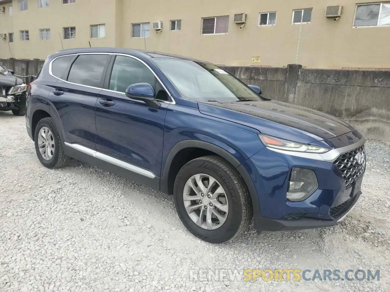 4 fotografías del automóvil dañado 5NMS23AD7LH142873 HYUNDAI SANTA FE 2020