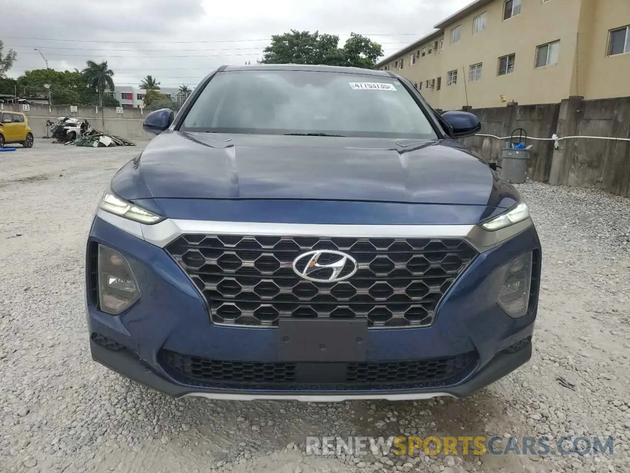 5 fotografías del automóvil dañado 5NMS23AD7LH142873 HYUNDAI SANTA FE 2020