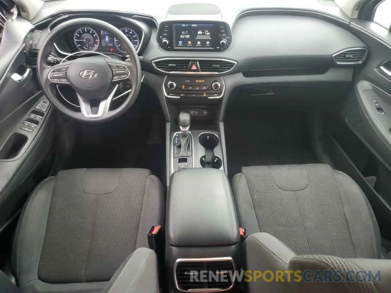 8 fotografías del automóvil dañado 5NMS23AD7LH142873 HYUNDAI SANTA FE 2020