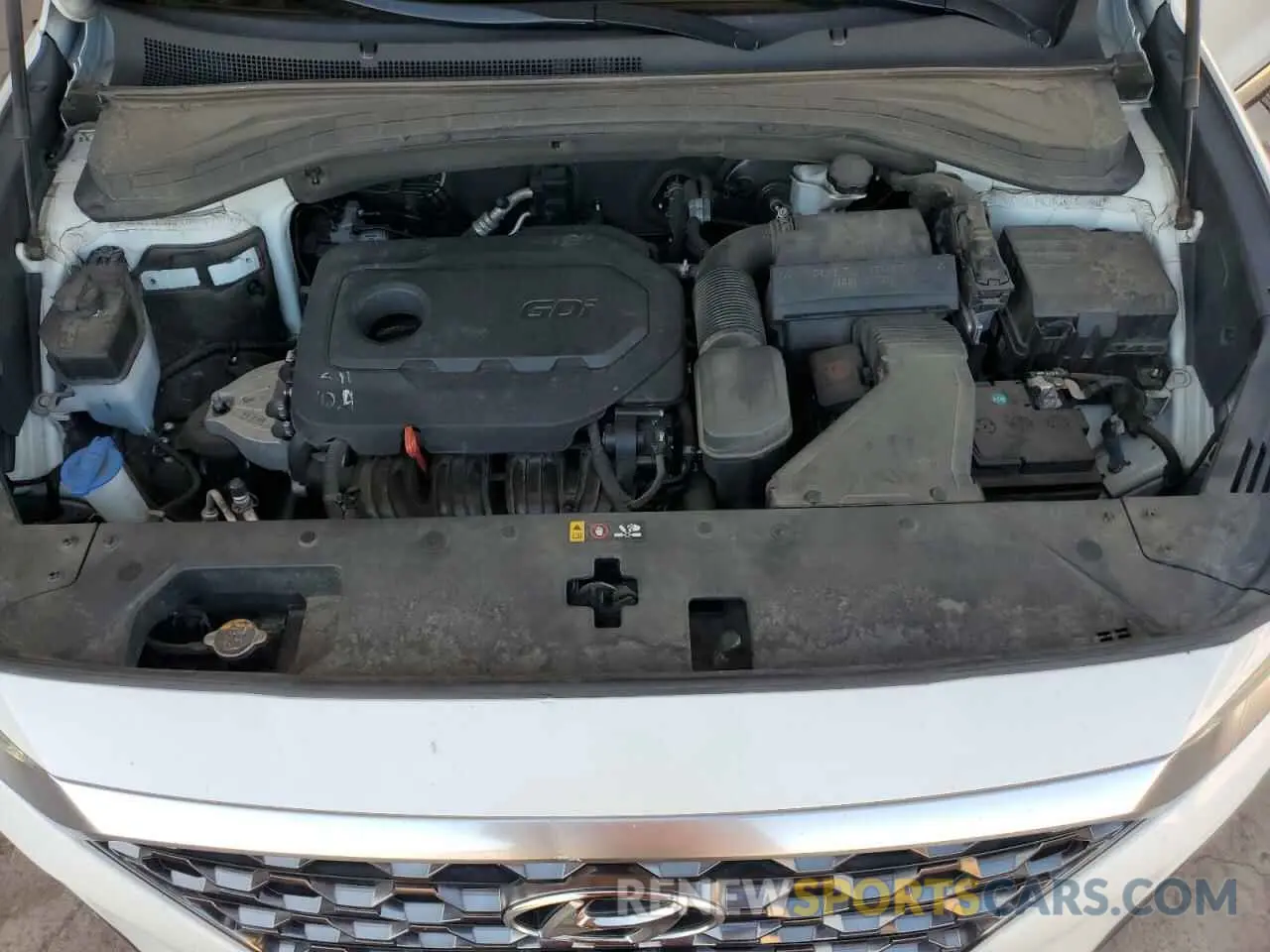 12 fotografías del automóvil dañado 5NMS23AD7LH160001 HYUNDAI SANTA FE 2020