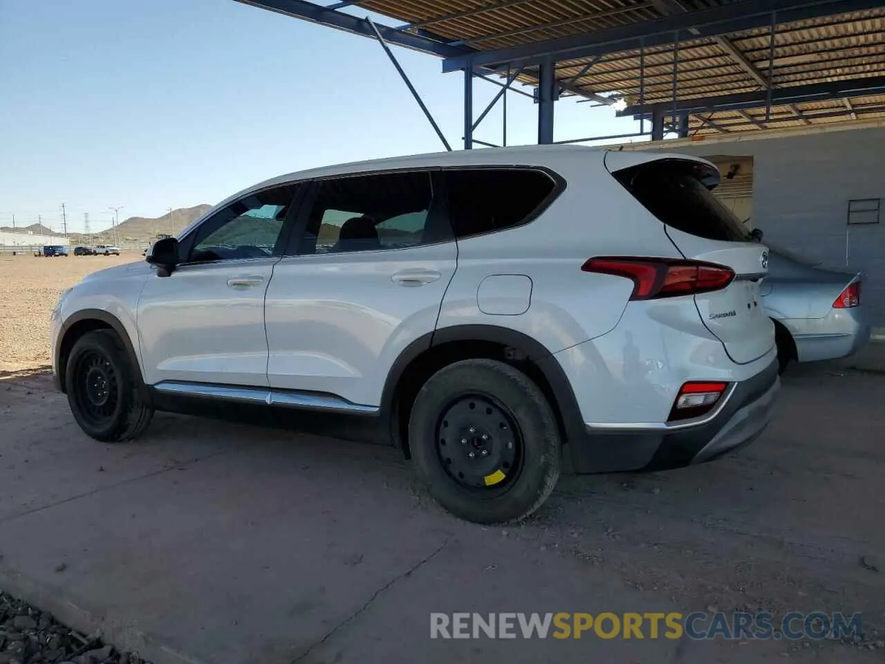 2 fotografías del automóvil dañado 5NMS23AD7LH160001 HYUNDAI SANTA FE 2020
