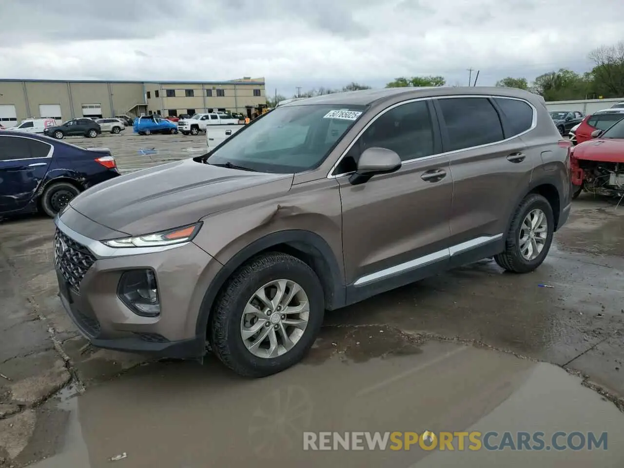 1 fotografías del automóvil dañado 5NMS23AD7LH182371 HYUNDAI SANTA FE 2020