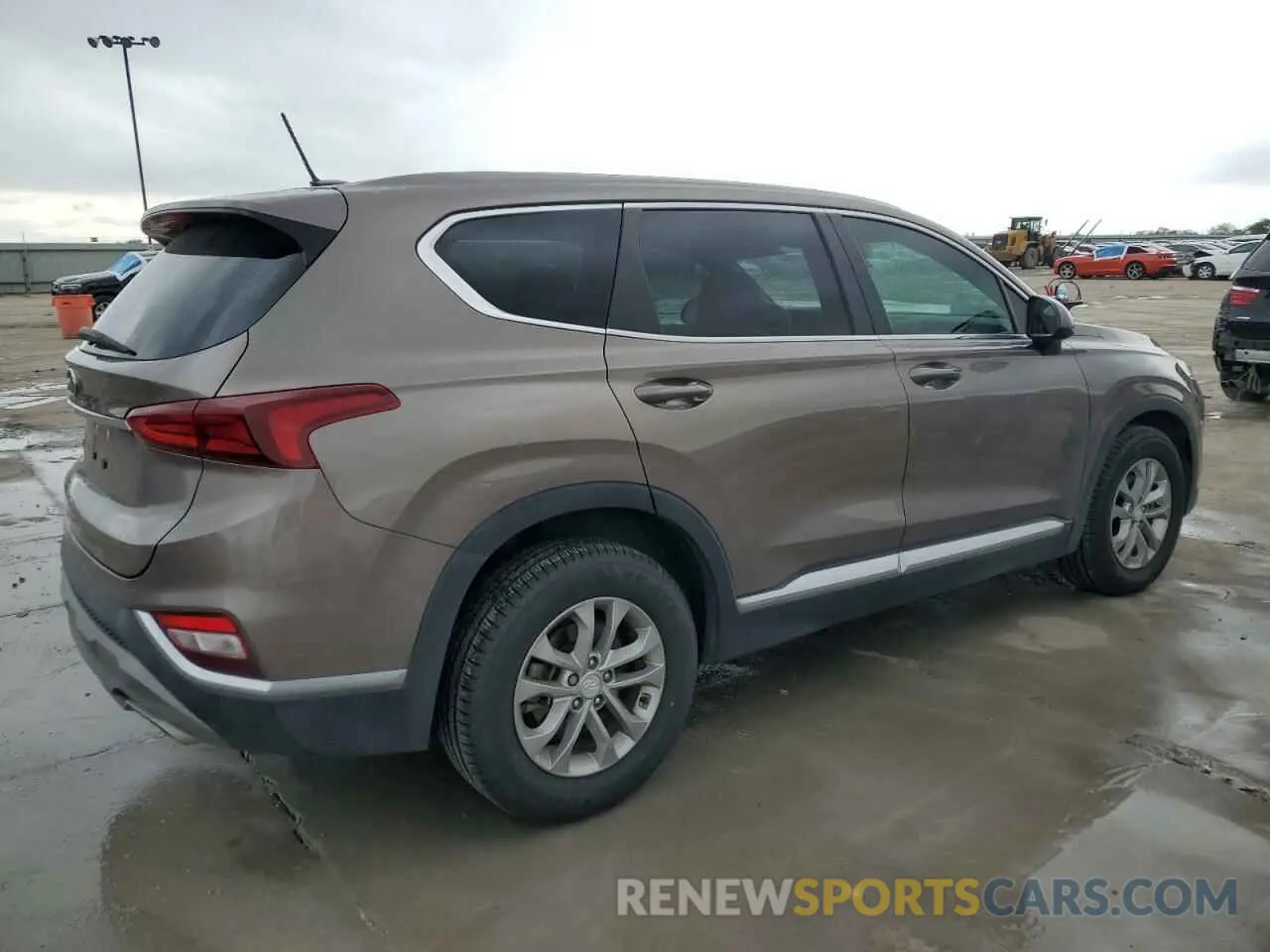 3 fotografías del automóvil dañado 5NMS23AD7LH182371 HYUNDAI SANTA FE 2020