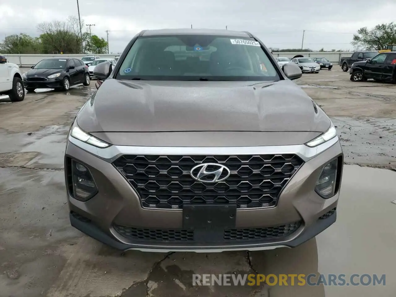 5 fotografías del automóvil dañado 5NMS23AD7LH182371 HYUNDAI SANTA FE 2020