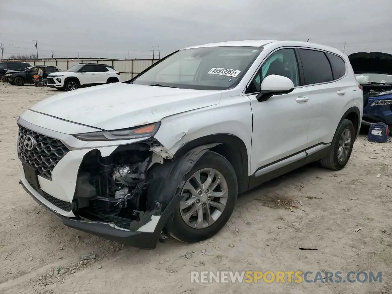 1 fotografías del automóvil dañado 5NMS23AD7LH216034 HYUNDAI SANTA FE 2020